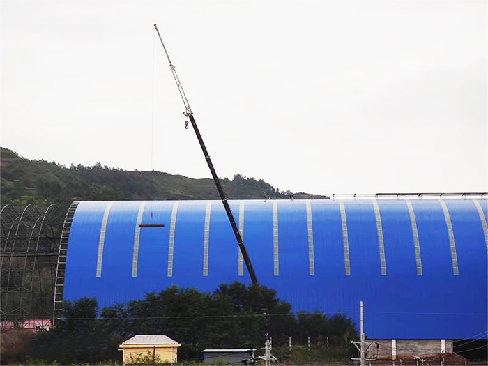 侯马煤棚网架工程